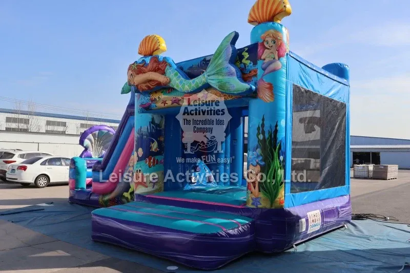 Super Inflatable Multiplay Mermaid Bouncy Castles Super Inflatable Multiplay Mermaid Bouncy Castles