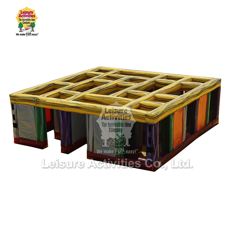 Nadmuchiwany labirynt hybrydowy